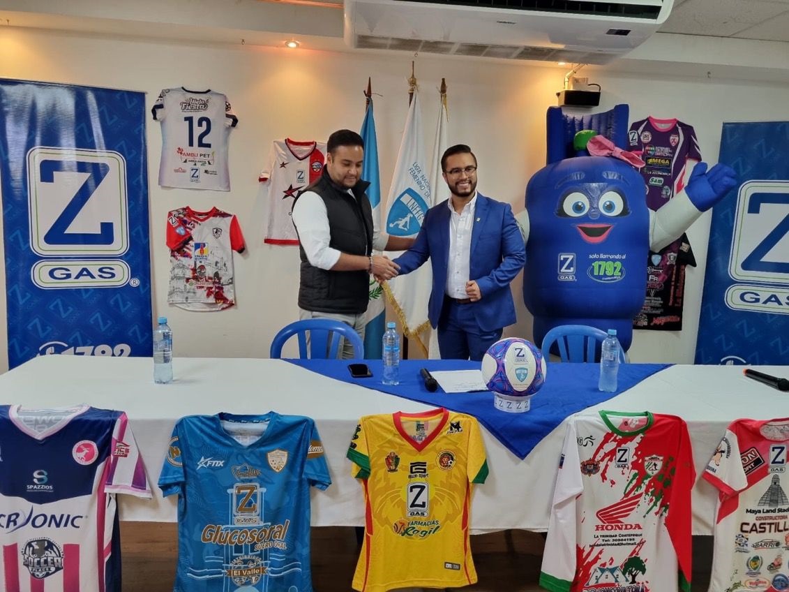 En este 2022 Zeta Gas patrocinará a la Liga Femenina de Fútbol de Guatemala